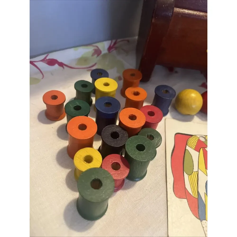 Playskool Sewing Box W LOTYS of Parts! C1960s